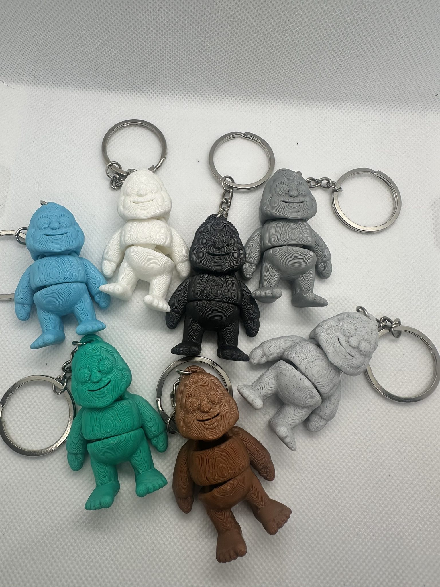 Big Foot Fidget Keyring
